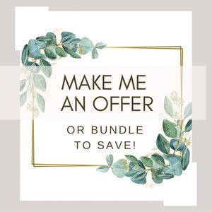 All reasonable offers will be considered!